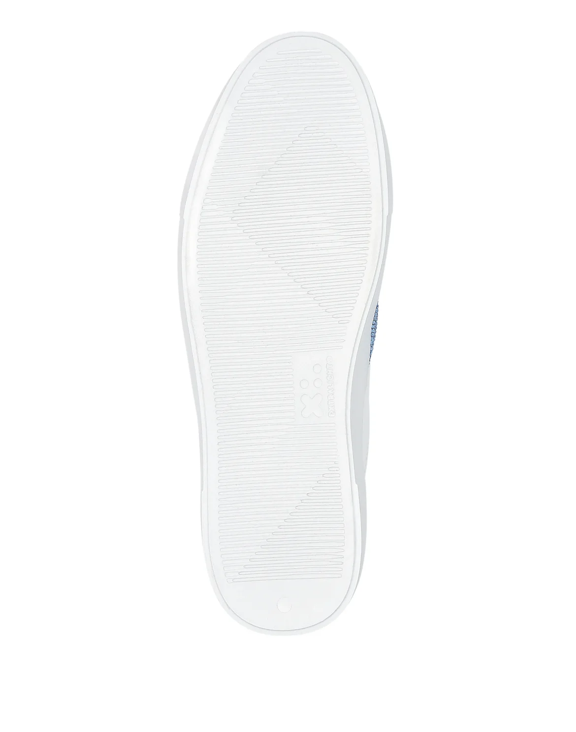 Lo-Top Leather Arrow Force Strass Sneakers, цвет: Голубой