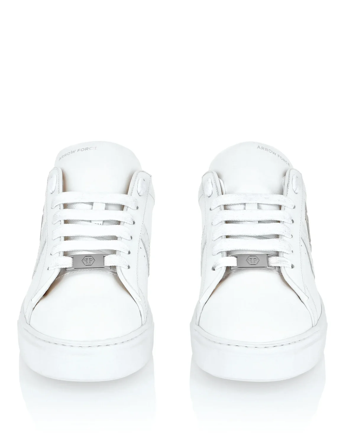 Lo-Top Crocco Printed Arrow Force Sneakers, цвет: Белый