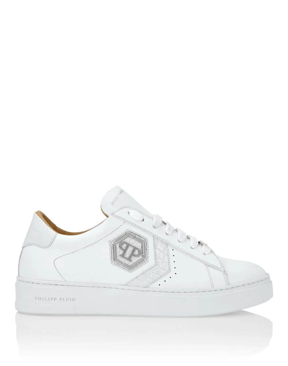 Lo-Top Crocco Printed Arrow Force Sneakers, цвет: Белый