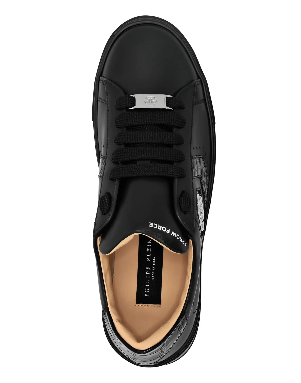 Lo-Top Crocco Printed Arrow Force Sneakers, цвет: Черный