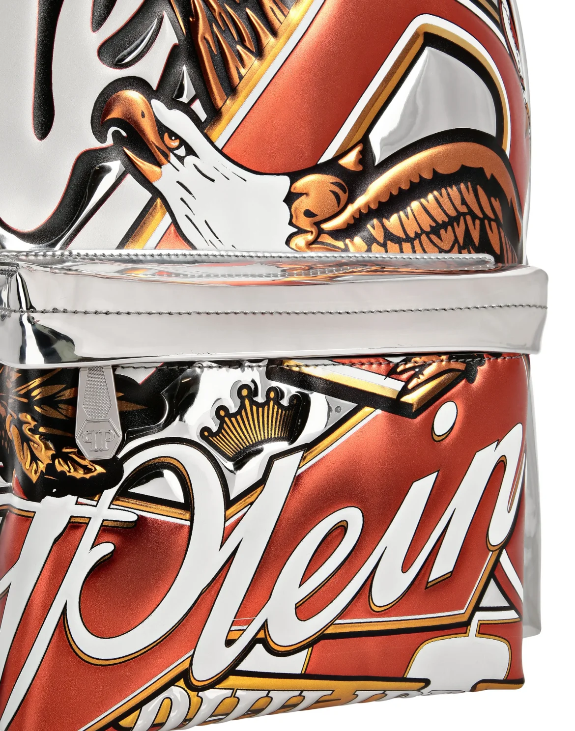 Embossed Backpack 3D Plein, цвет: Красный