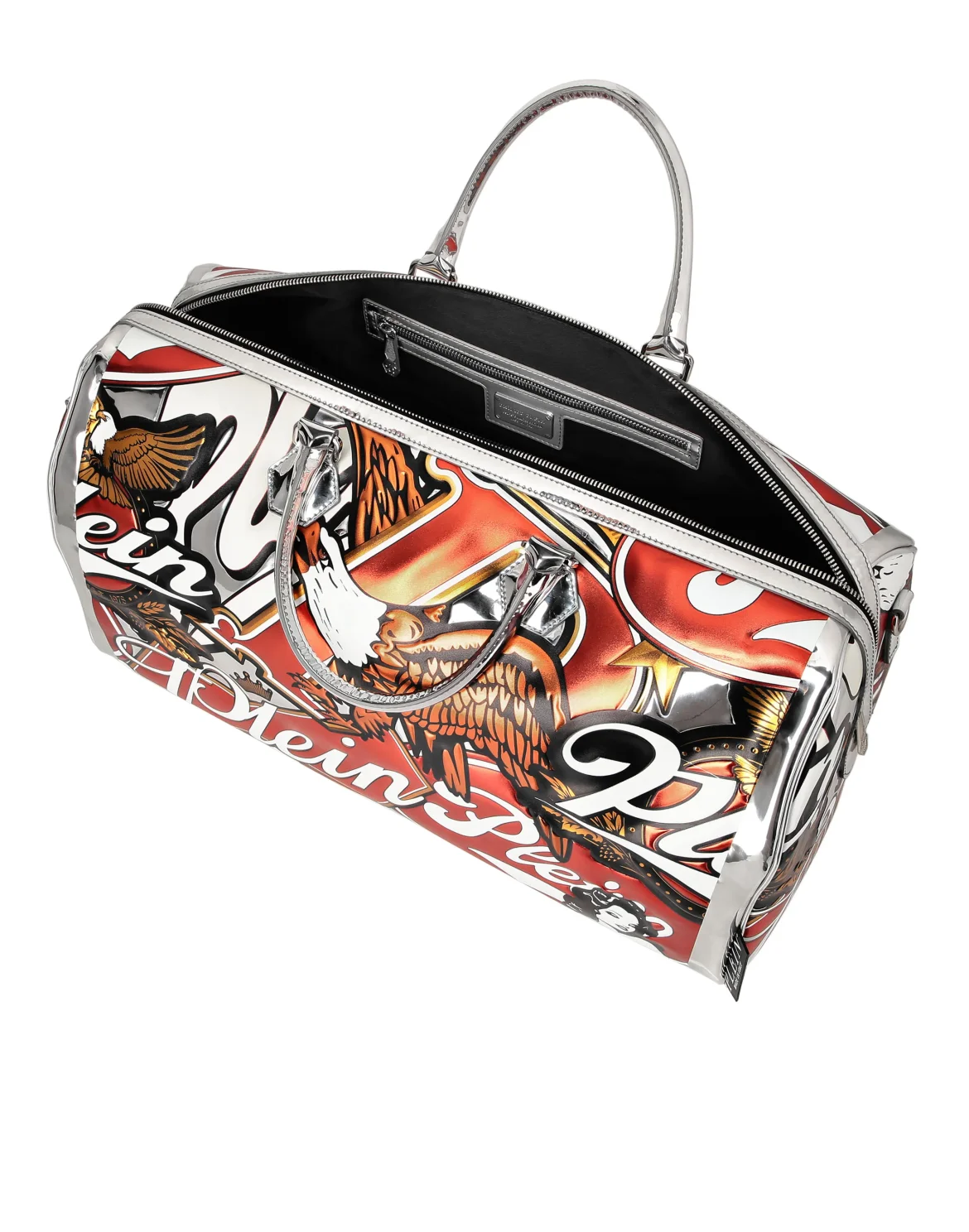 Embossed Travel Bag 3D Plein, цвет: Красный