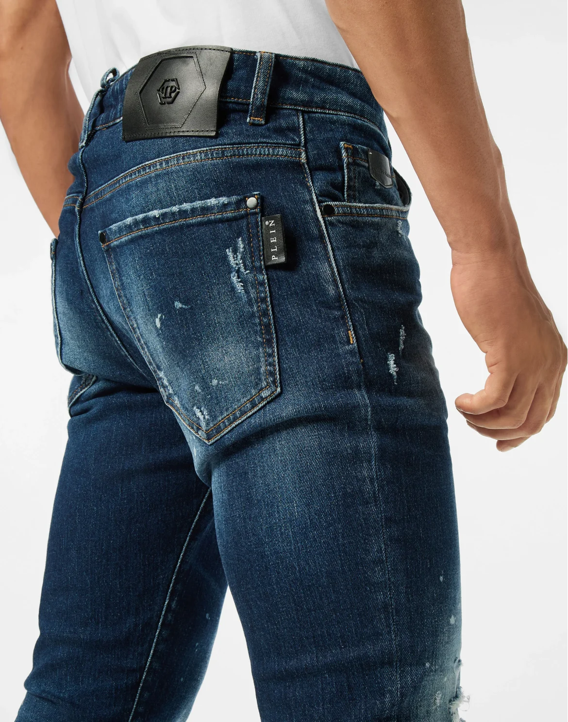 5-Pocket Super Straight Cut Jeans PP, цвет: Голубой