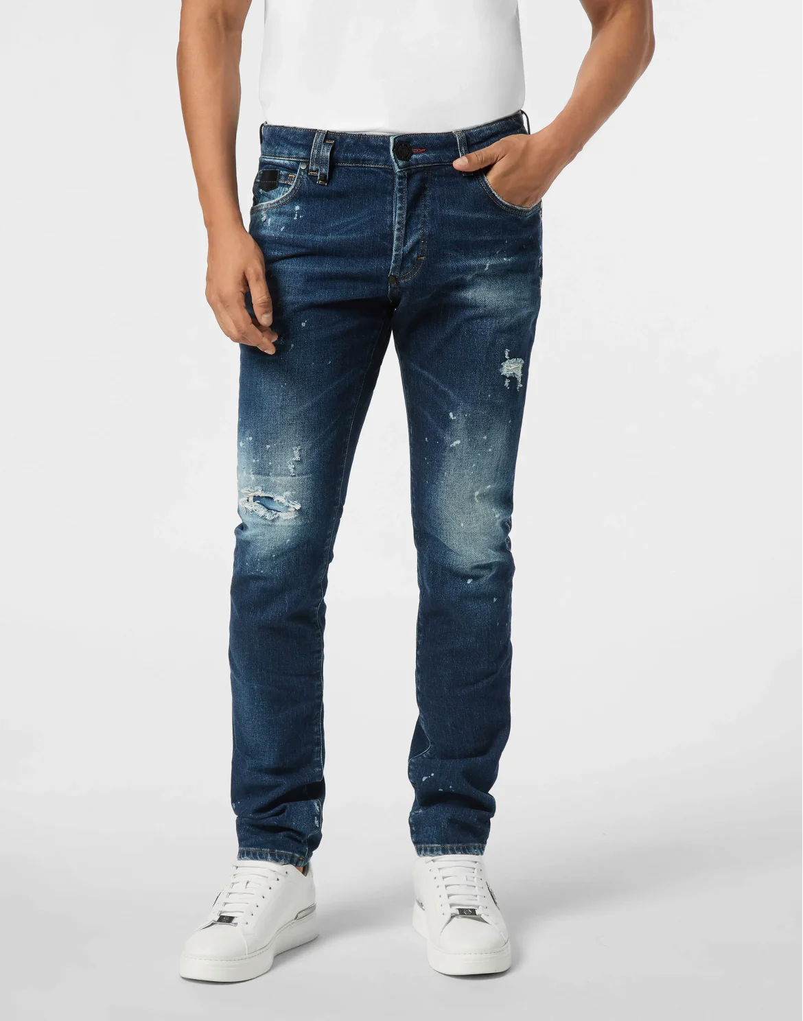 5-Pocket Super Straight Cut Jeans PP, цвет: Голубой
