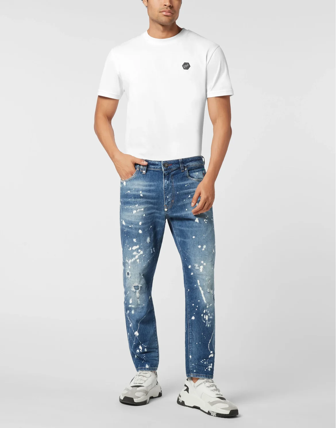 5-Pocket Detroit Fit Jeans, цвет: Синий