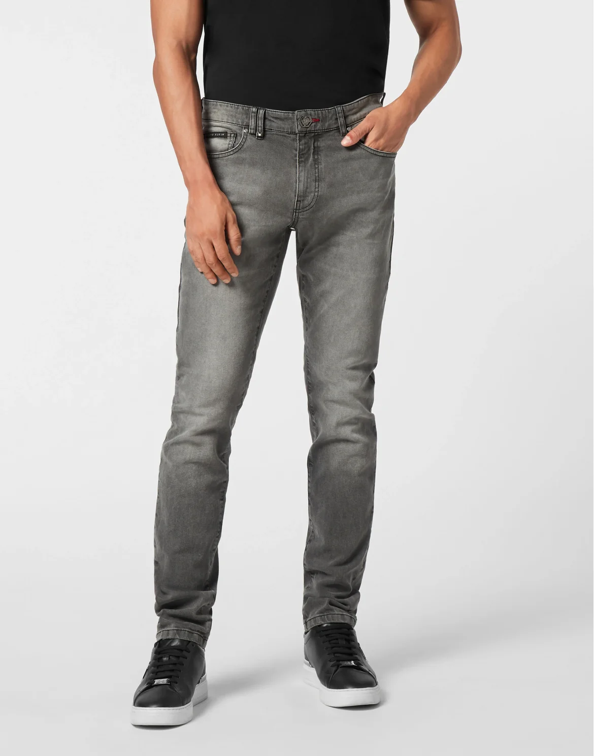 Super Straight Cut Jeans Greatness, цвет: Серый