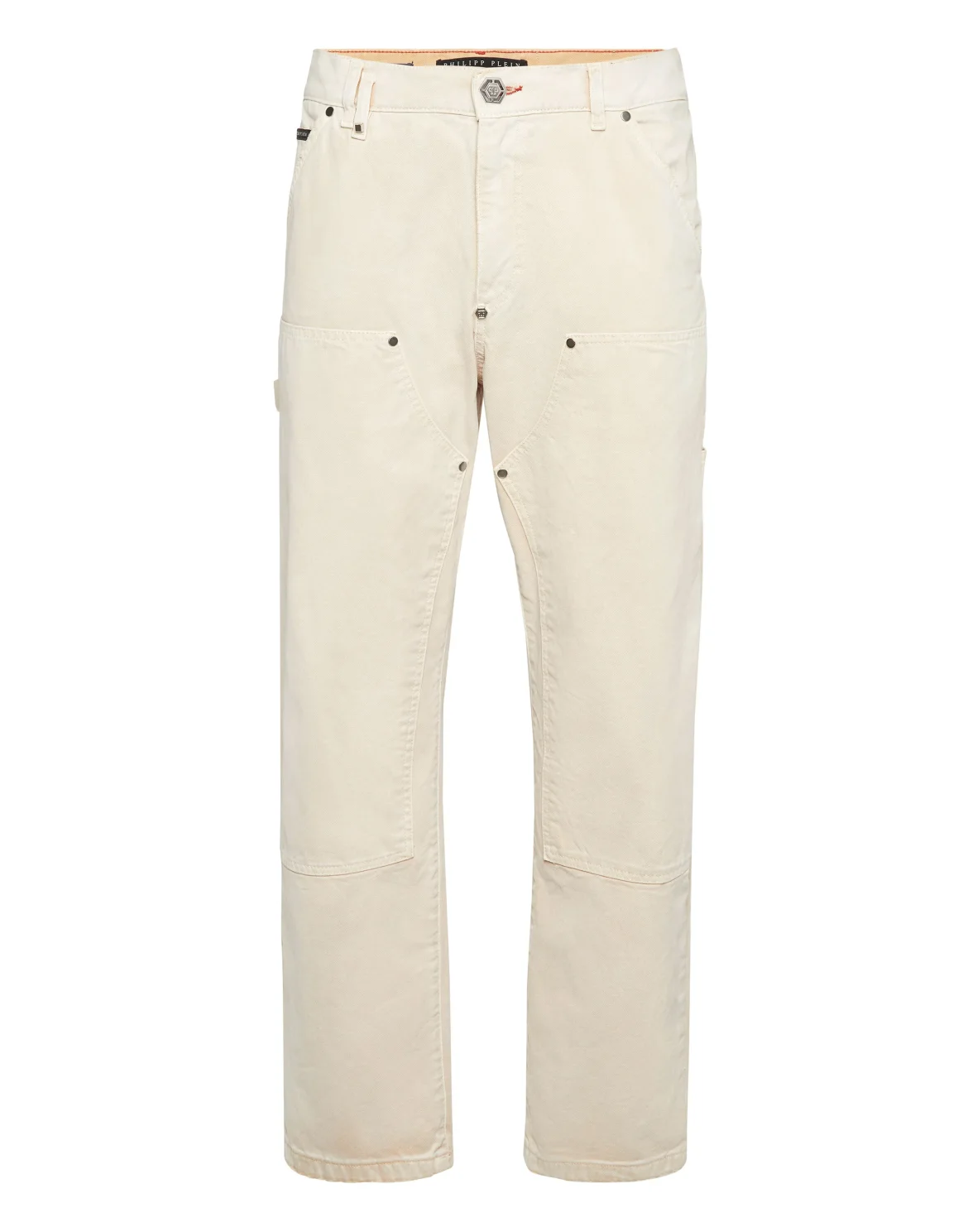 Distressed Carpenter Pants, цвет: Бежевый
