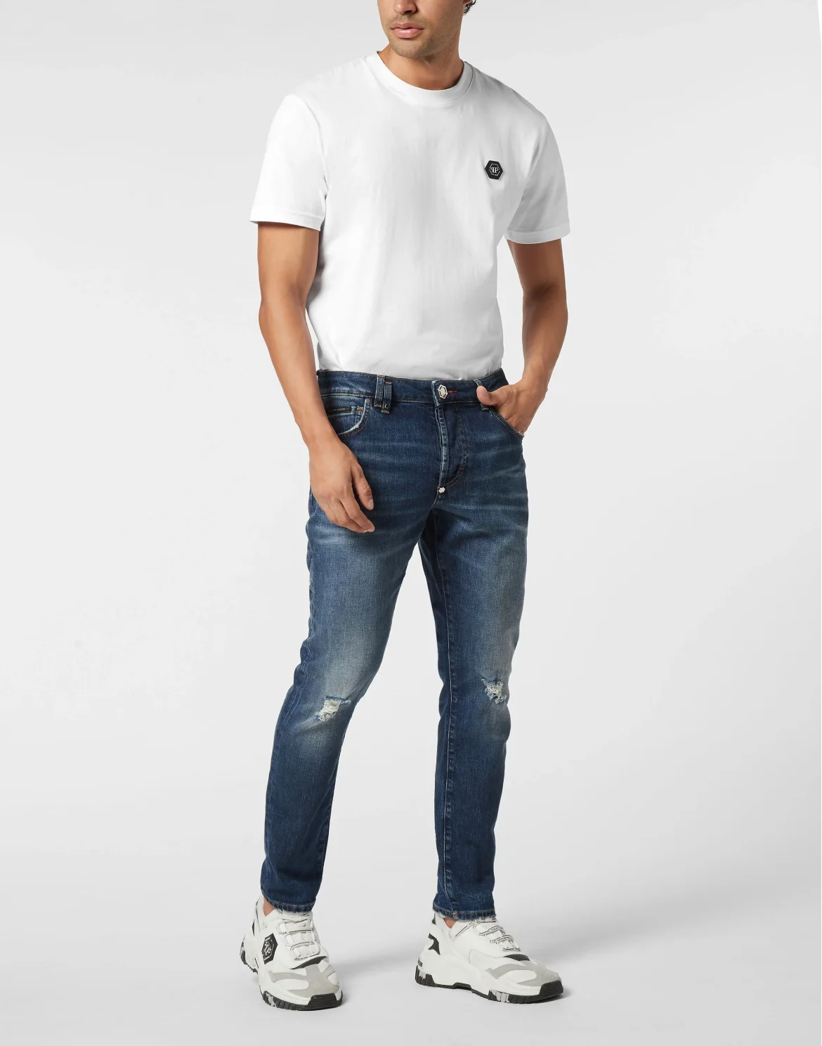 Skinny Jeans Essential, цвет: Синий