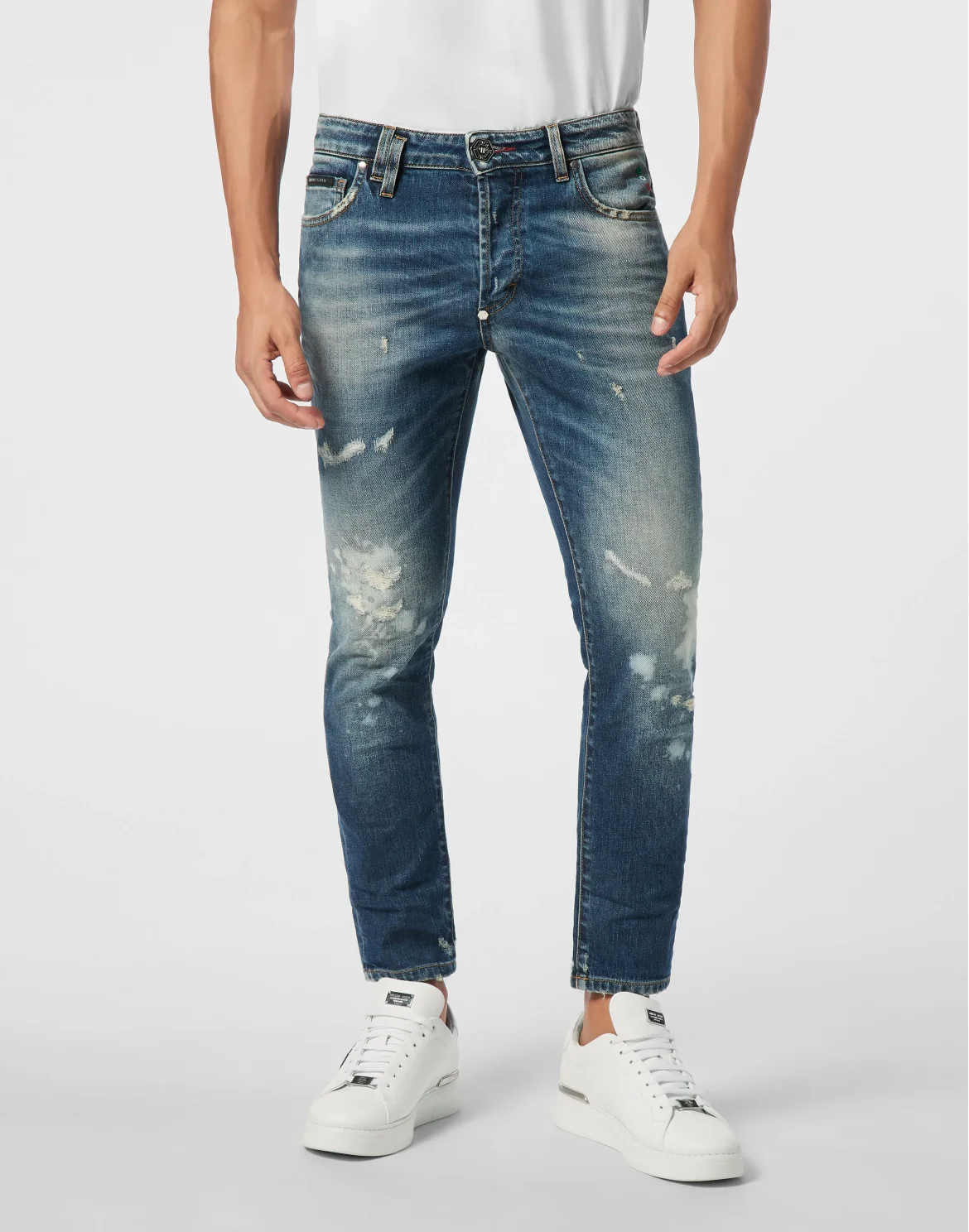 Skinny Jeans Essential, цвет: Синий