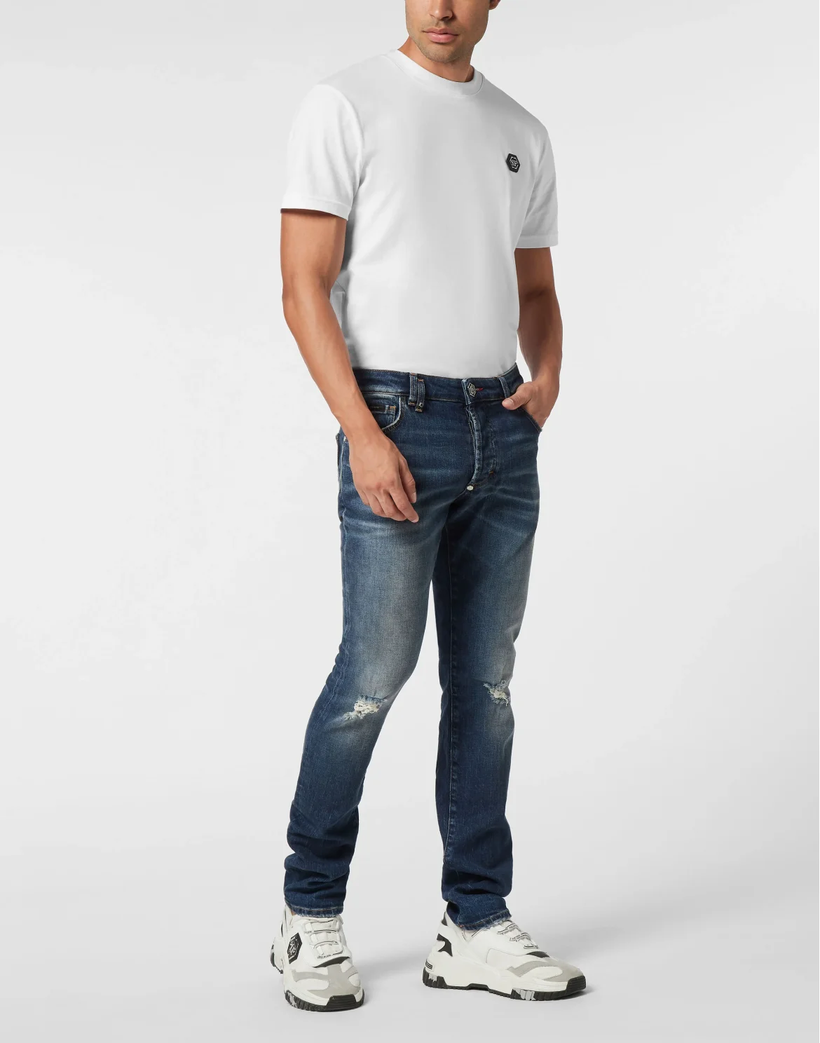 Super Straight Cut Jeans Essential, цвет: Синий