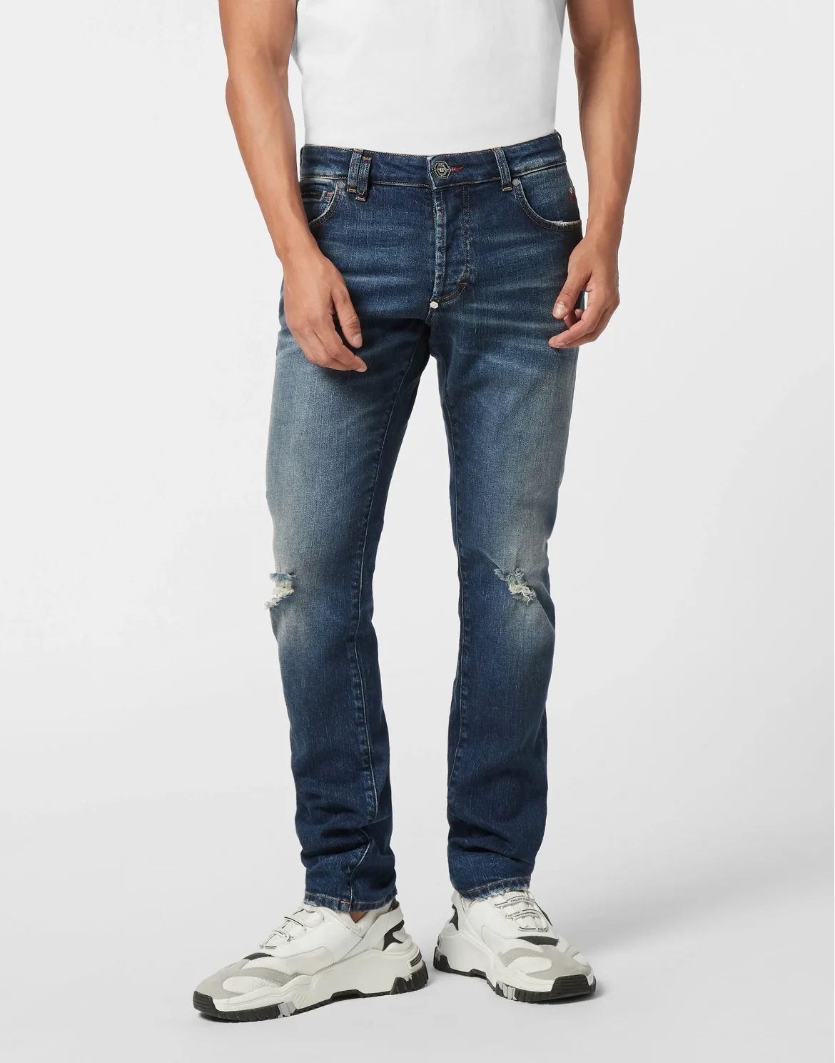 Super Straight Cut Jeans Essential, цвет: Синий