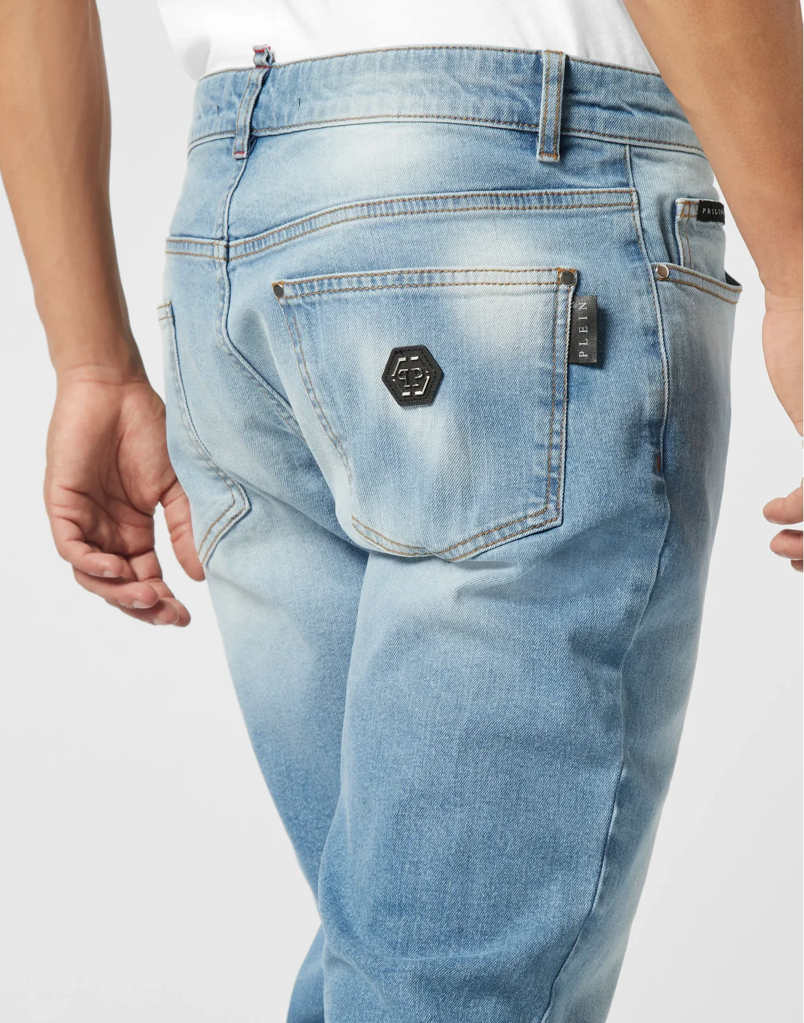 Super Straight Cut Jeans, цвет: Синий