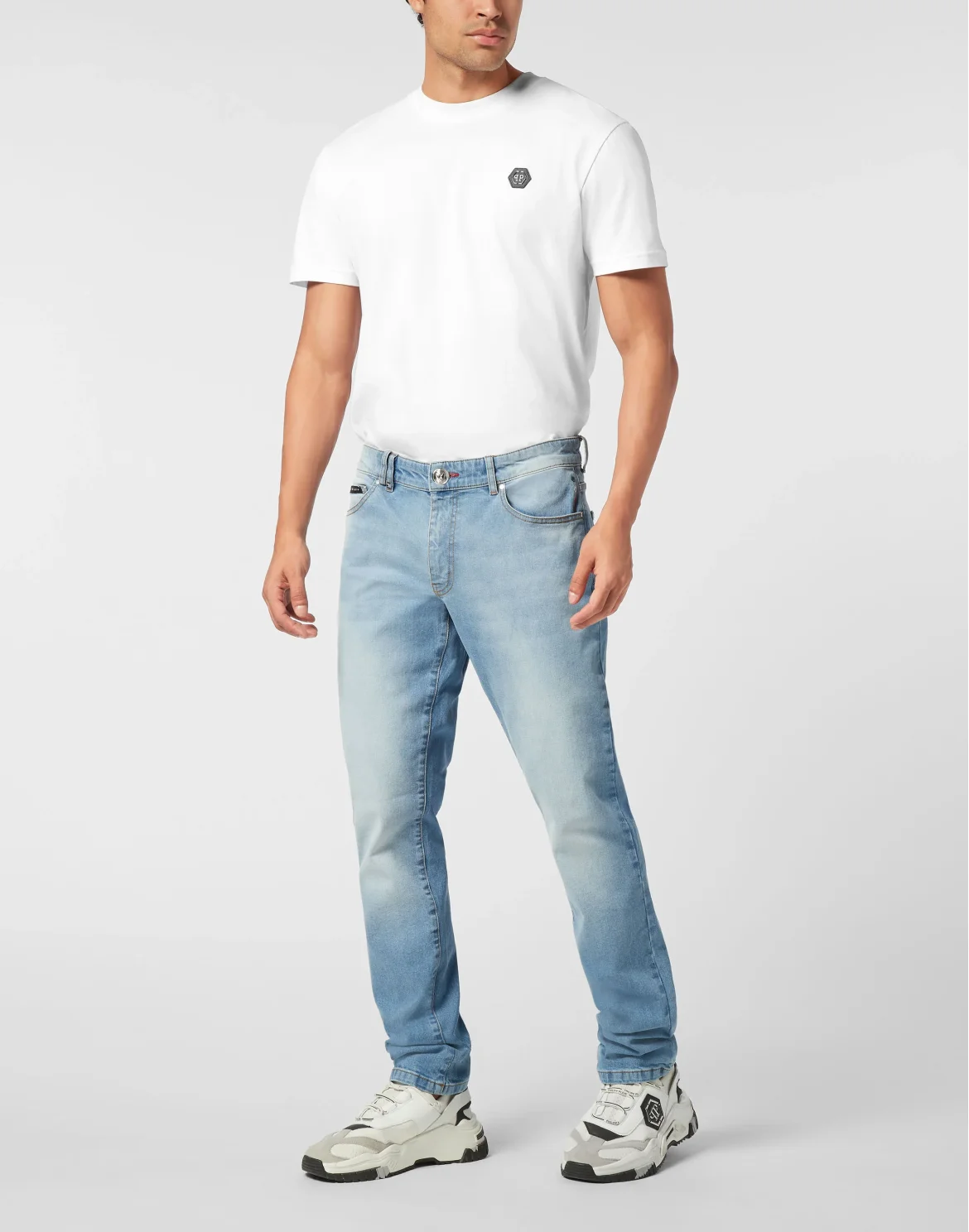 Super Straight Cut Jeans, цвет: Синий