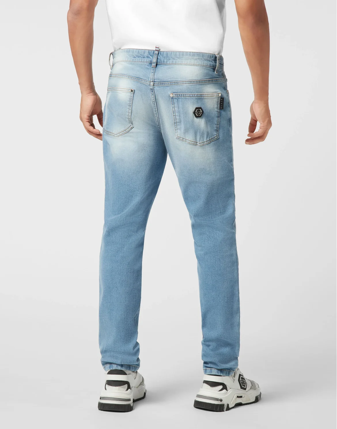 Super Straight Cut Jeans, цвет: Синий