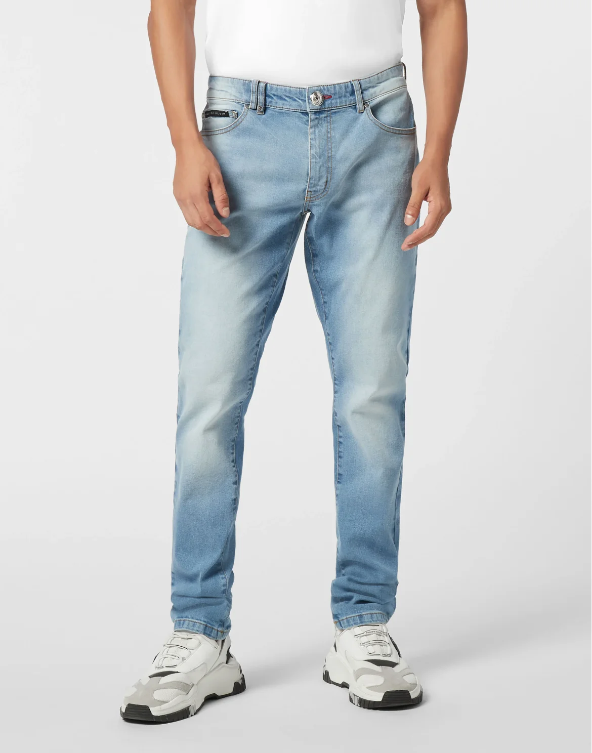 Super Straight Cut Jeans, цвет: Синий