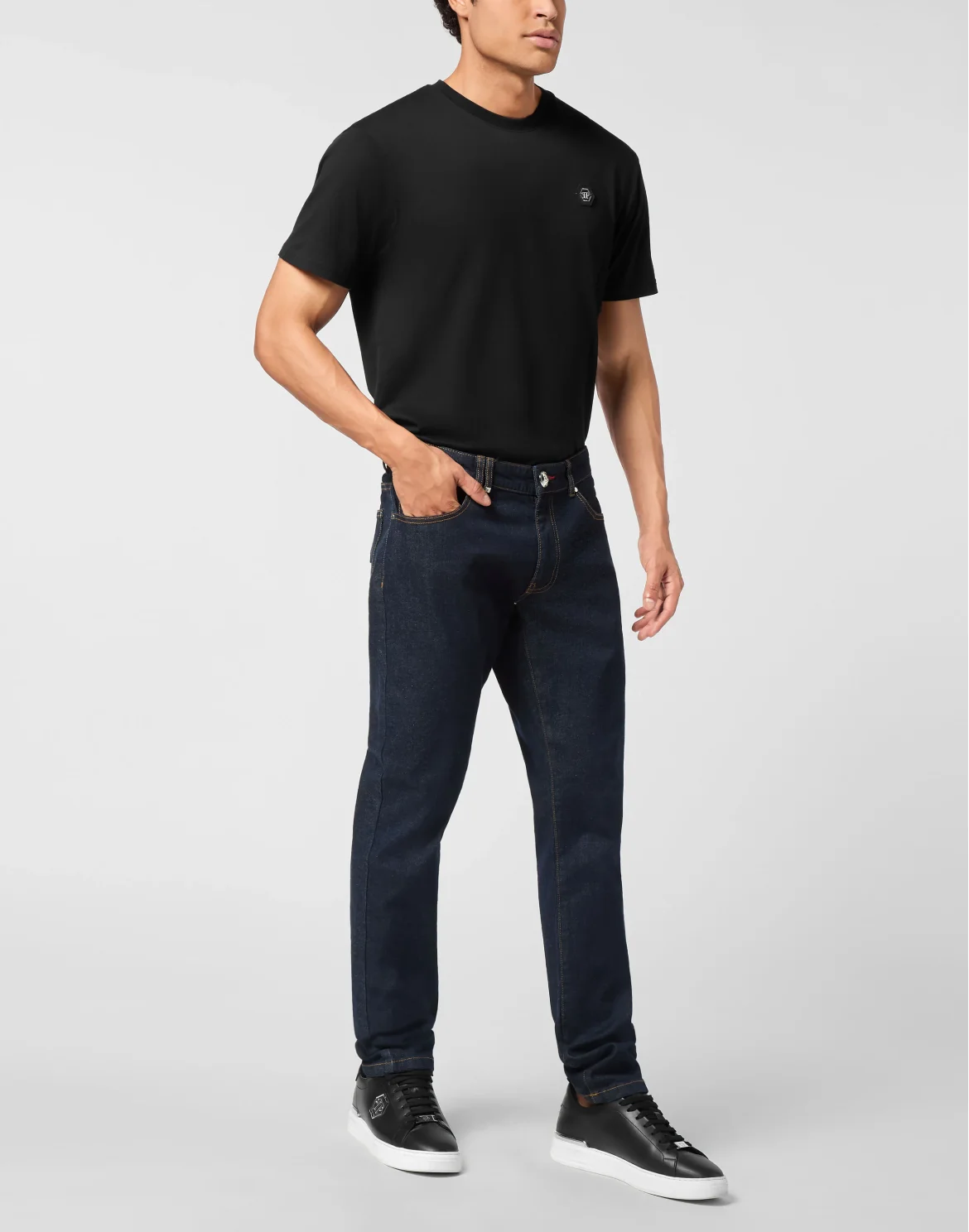 Super Straight Cut Jeans, цвет: Синий