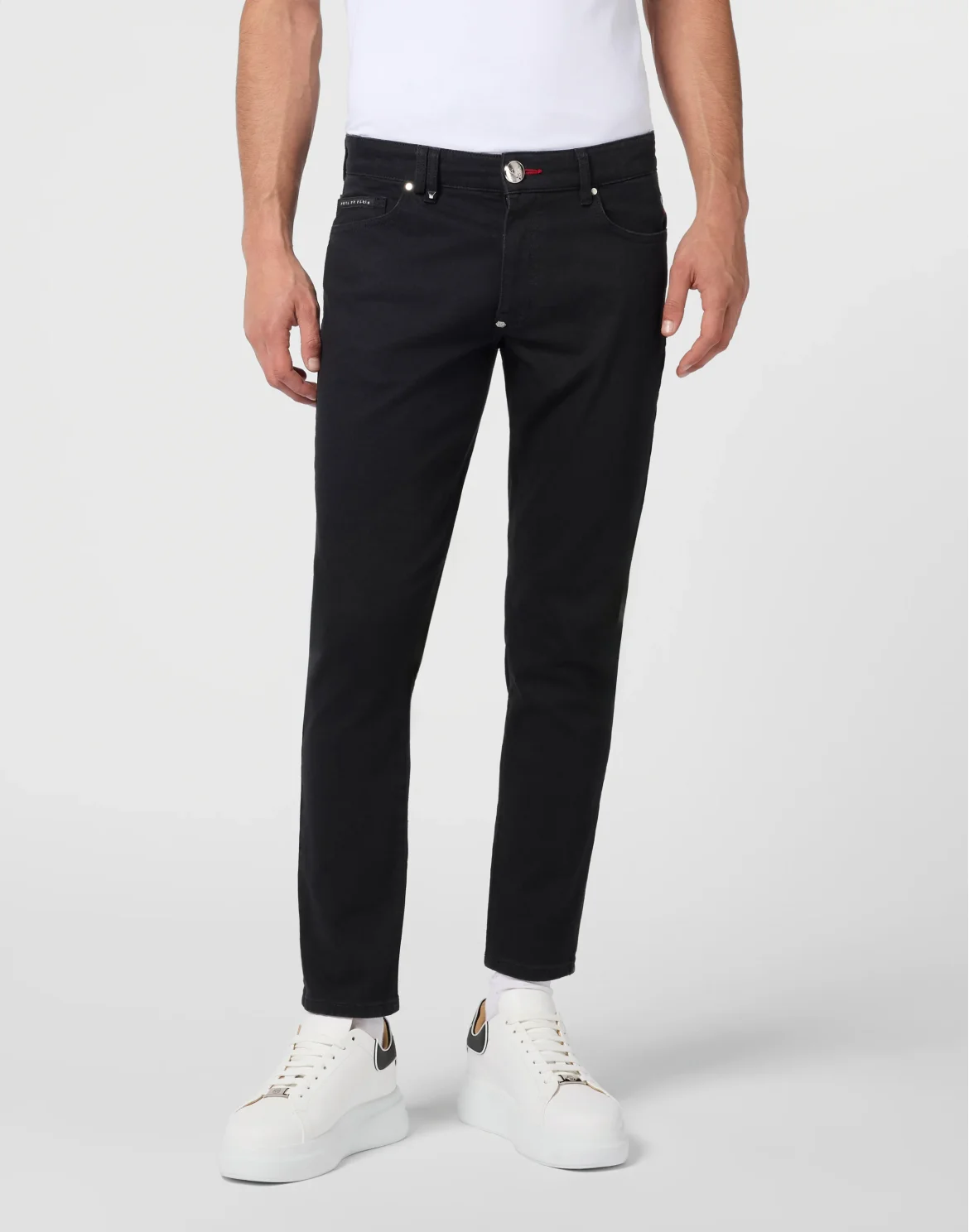 Skinny Jeans, цвет: Черный