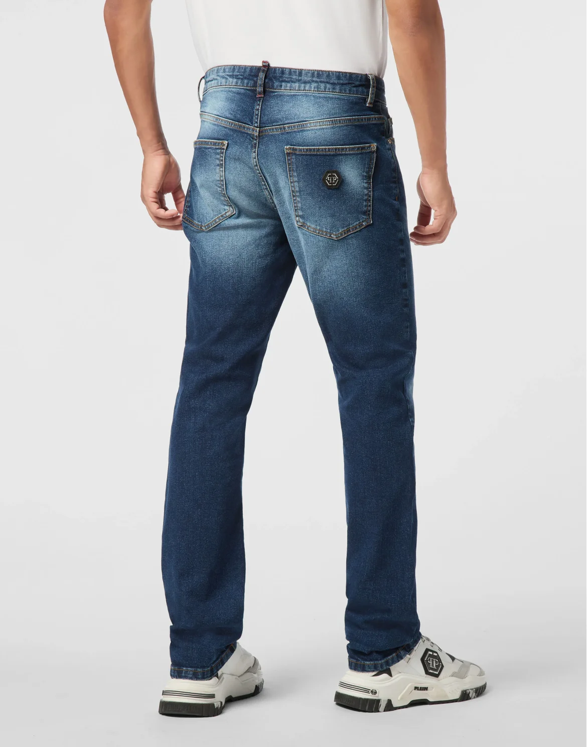Straight Supreme Fit Jeans, цвет: Синий