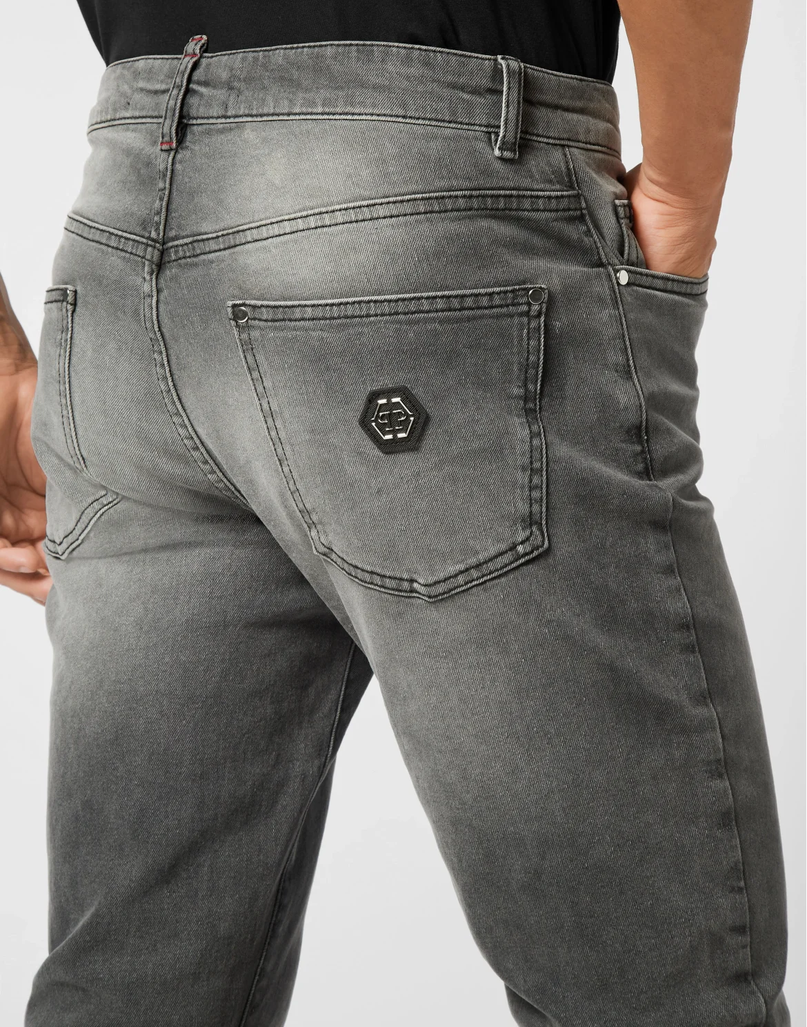 Straight Supreme Fit Jeans, цвет: Серый