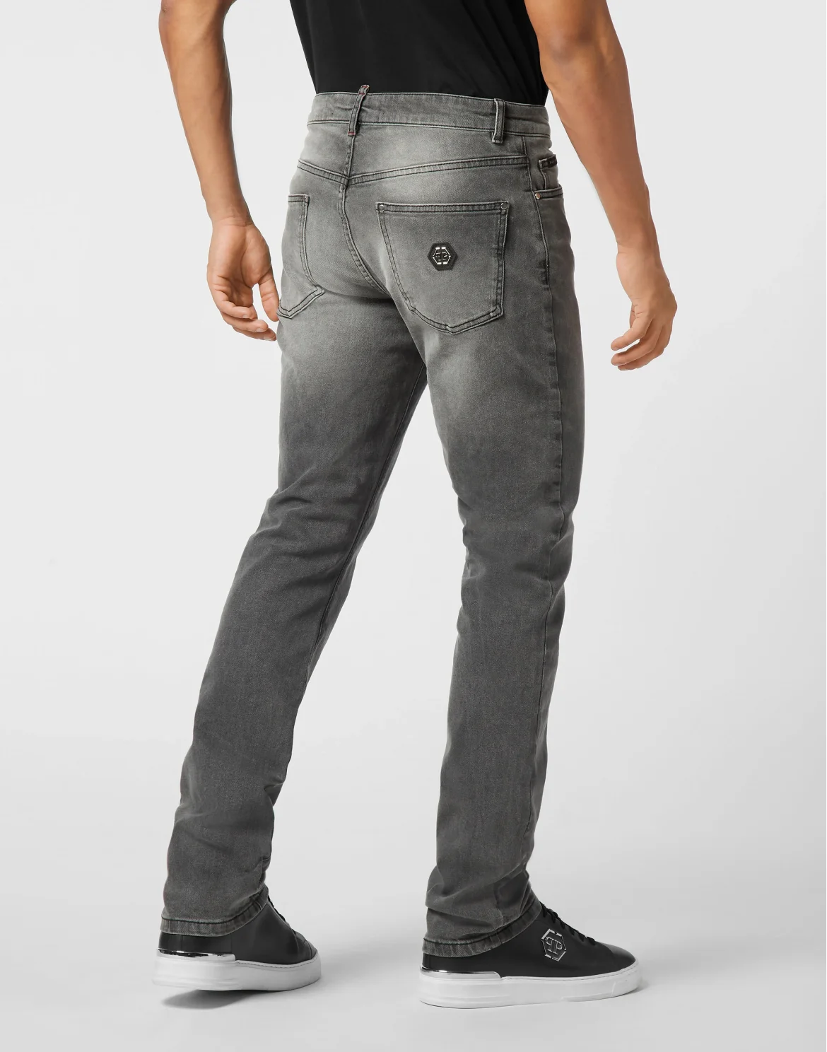 Straight Supreme Fit Jeans, цвет: Серый