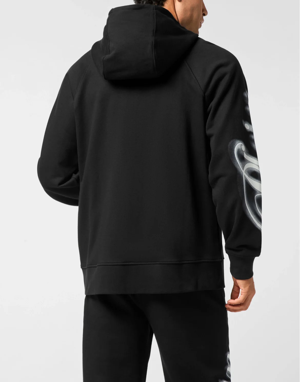 Zip Hoodie Blur Signature, цвет: Черный