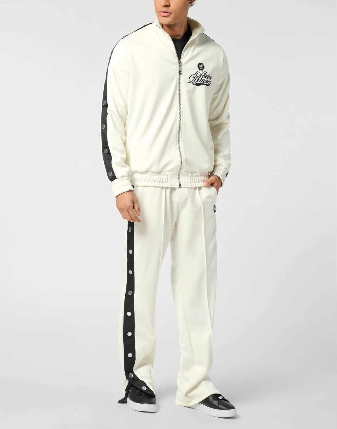 Tracksuit Jacket Plein Deluxe Signature, цвет: Бежевый
