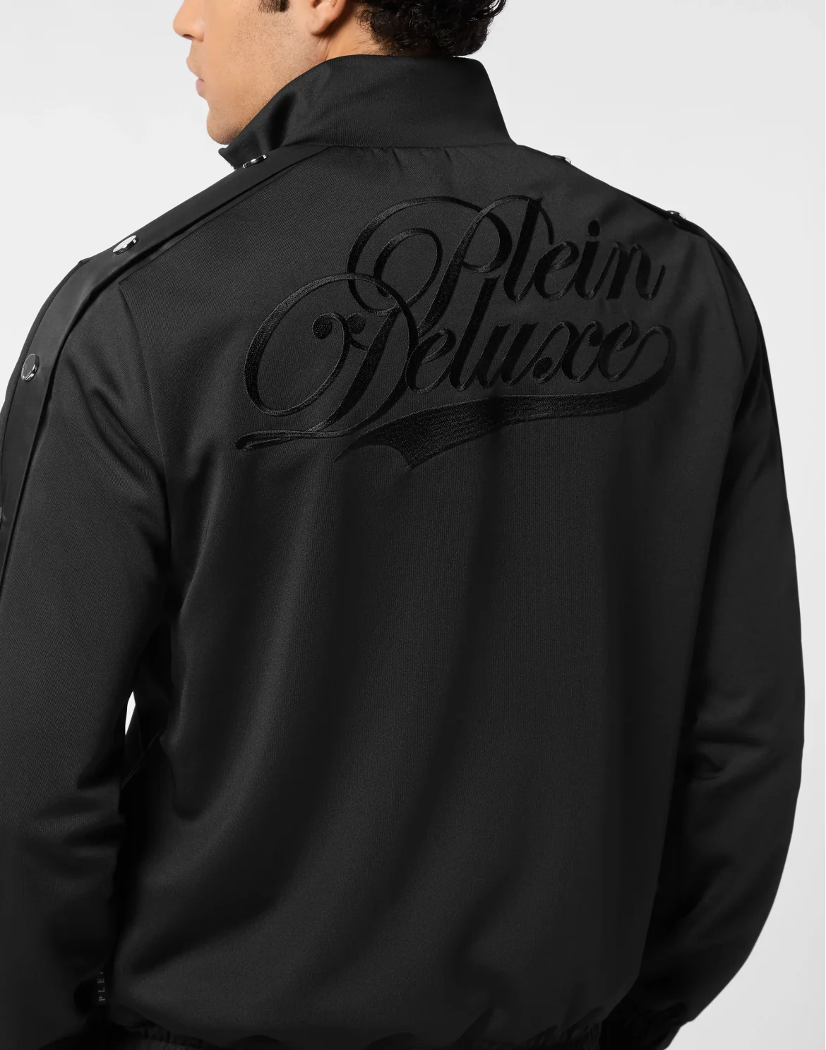 Tracksuit Jacket Plein Deluxe Signature, цвет: Черный