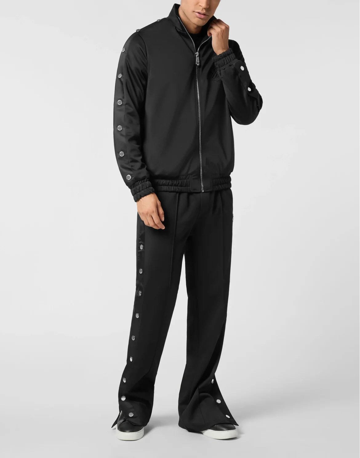 Tracksuit Jacket Plein Deluxe Signature, цвет: Черный