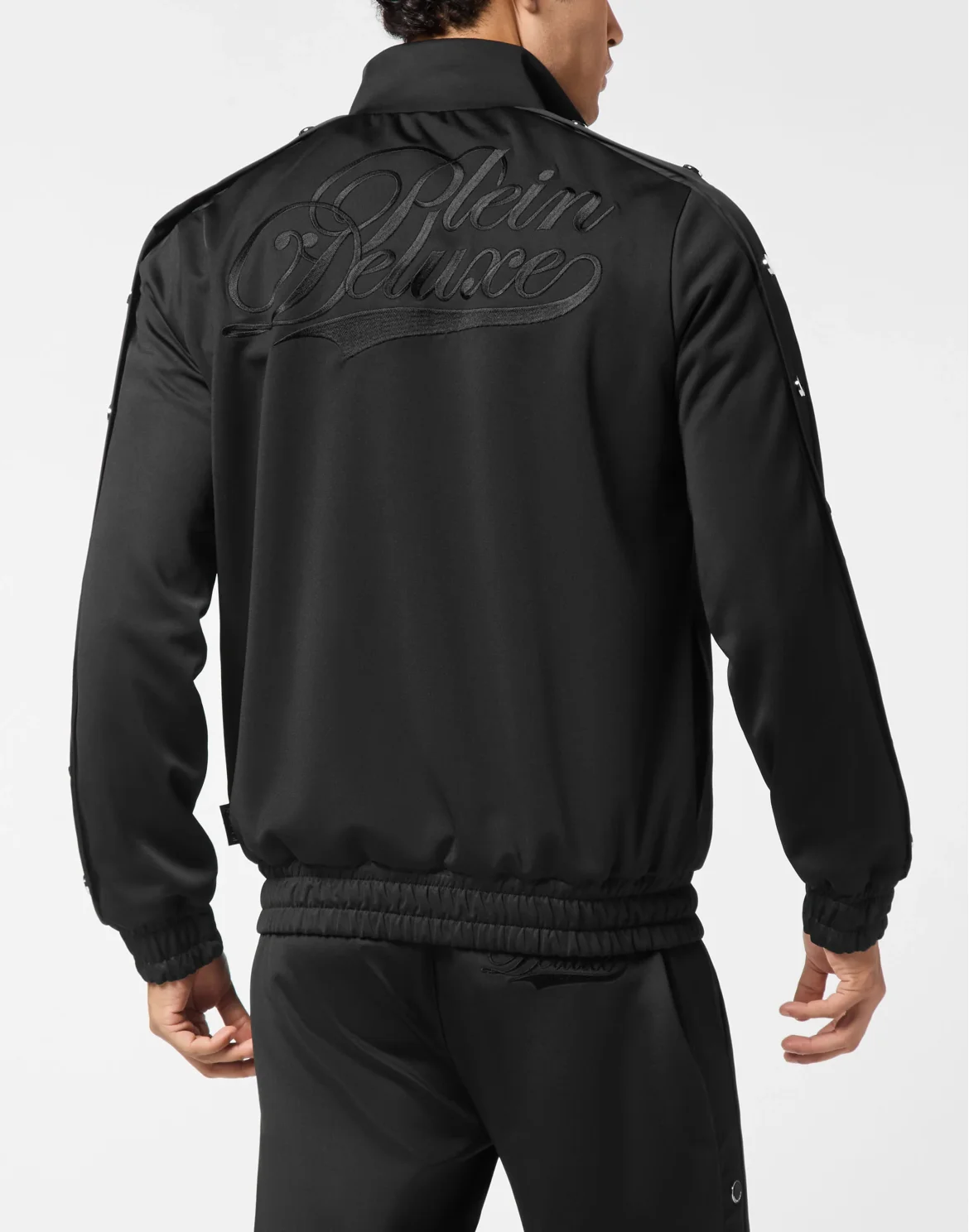 Tracksuit Jacket Plein Deluxe Signature, цвет: Черный