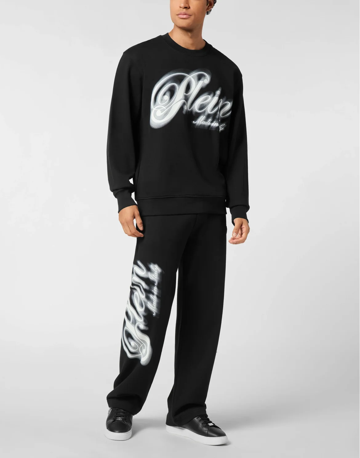 Sweatshirt Blur Signature, цвет: Черный