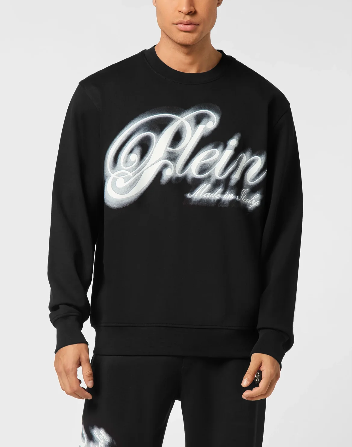 Sweatshirt Blur Signature, цвет: Черный