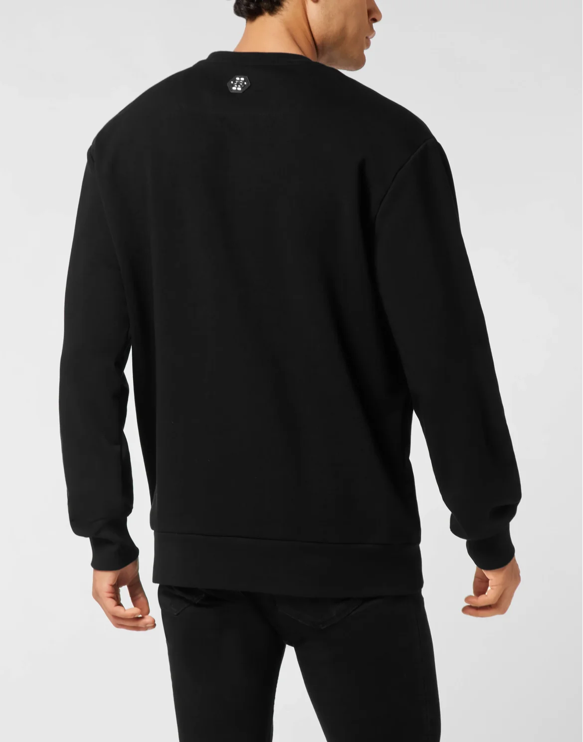 Round Neck Sweatshirt Worldwide Crest, цвет: Черный