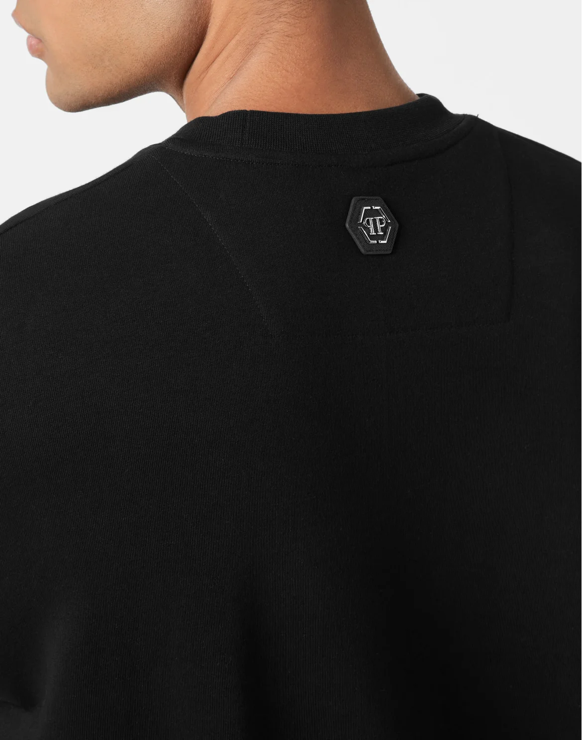 Round Neck Sweatshirt College Animals, цвет: Черный