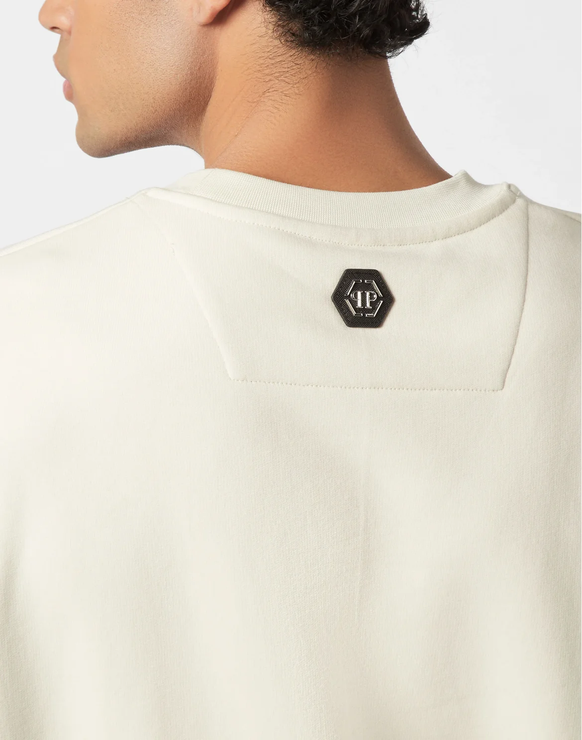 Round Neck Sweatshirt College Squirrel, цвет: Бежевый