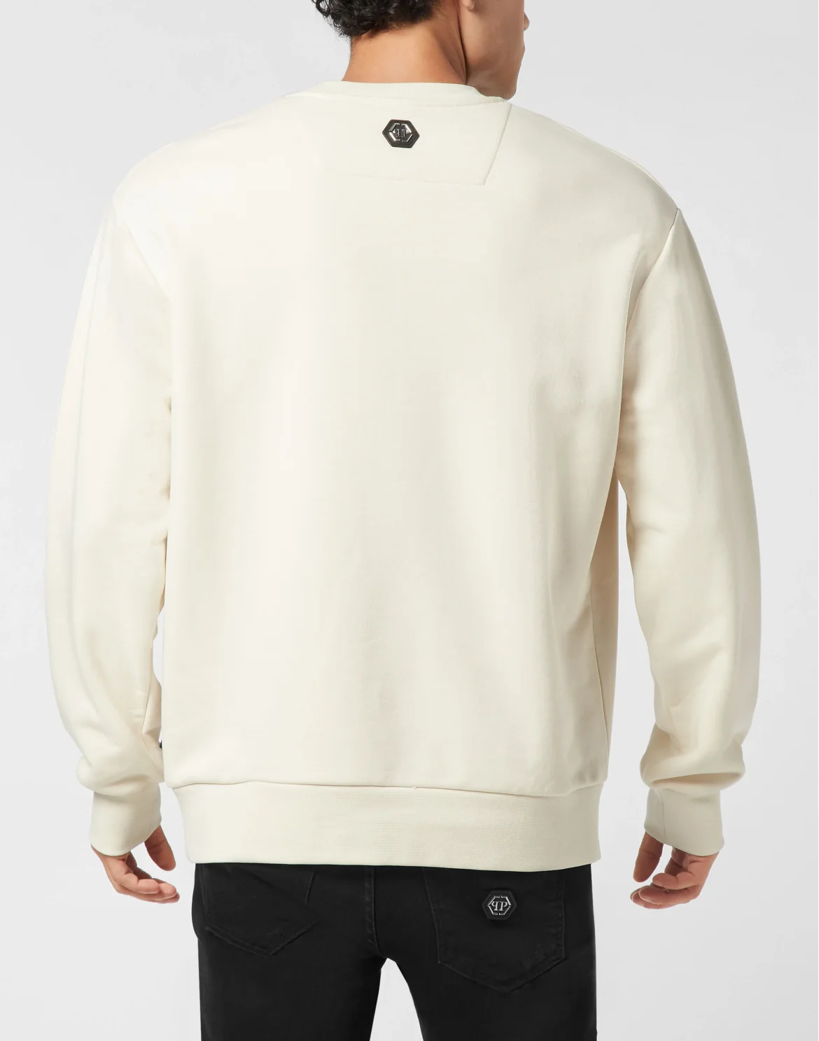 Round Neck Sweatshirt College Squirrel, цвет: Бежевый