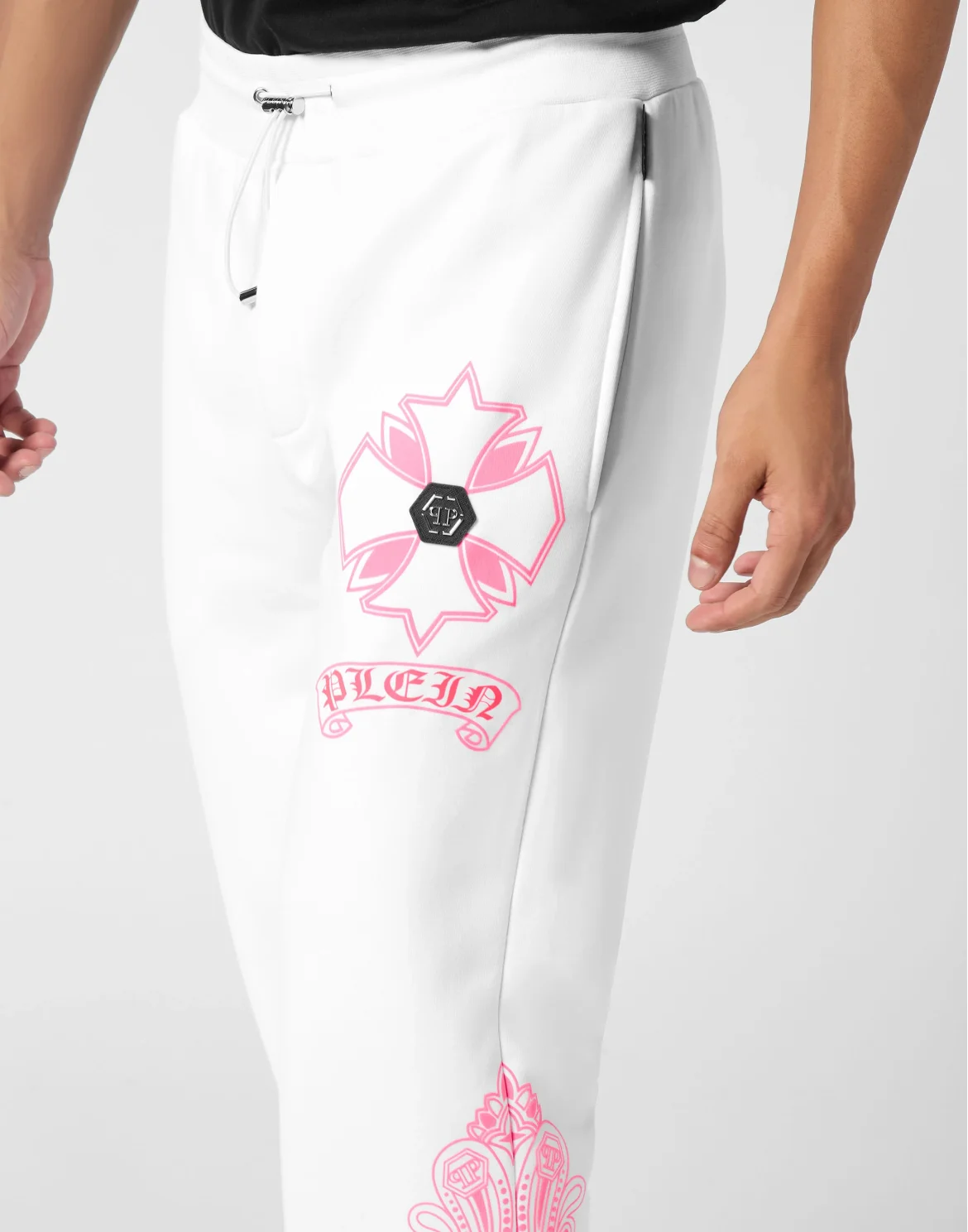Jogger Pants Puffy Chrome Crest, цвет: Розовый