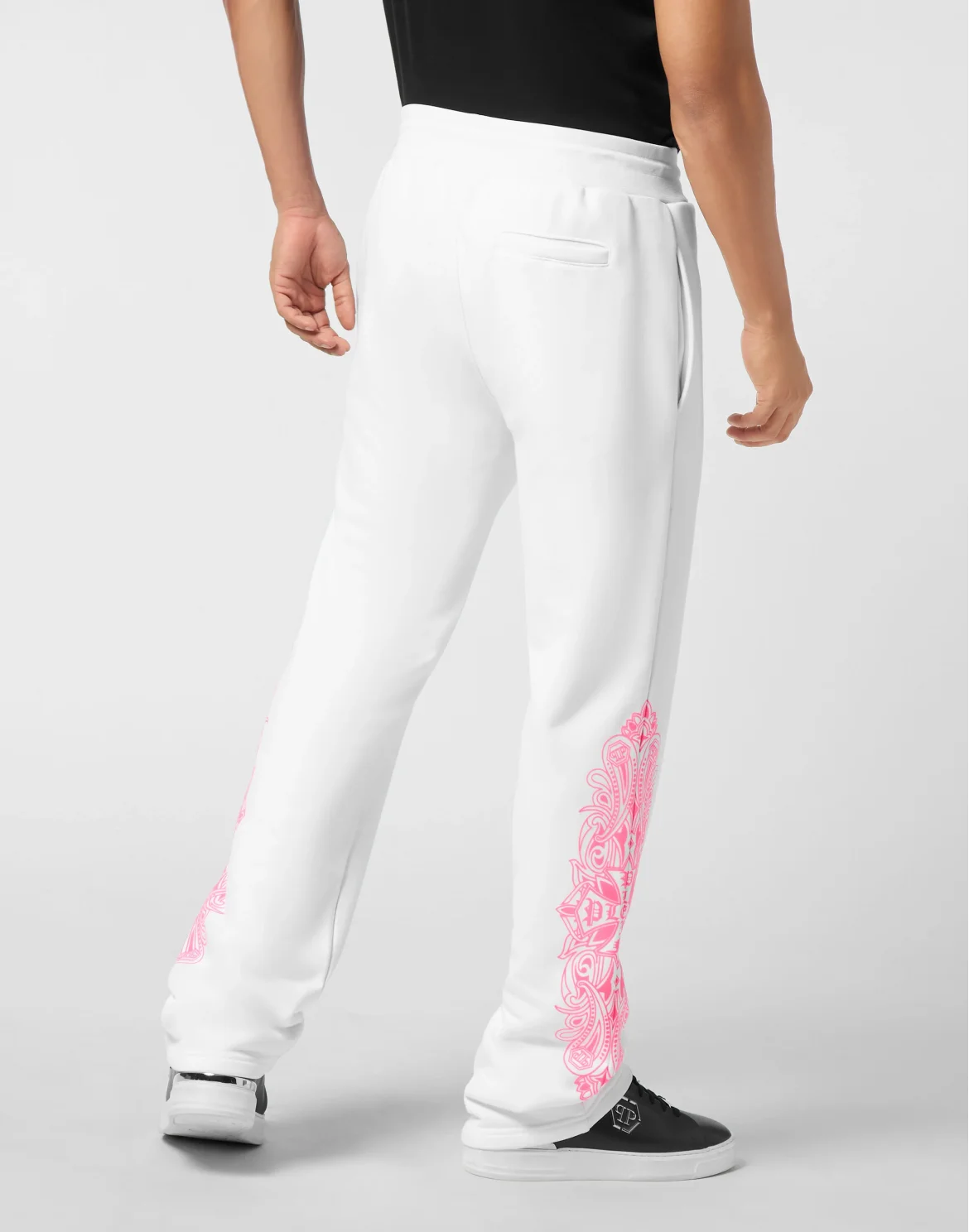 Jogger Pants Puffy Chrome Crest, цвет: Розовый