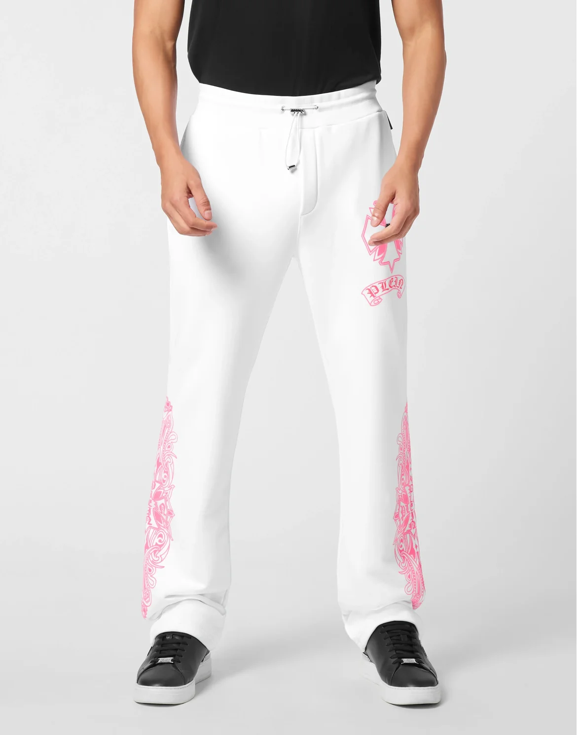 Jogger Pants Puffy Chrome Crest, цвет: Розовый