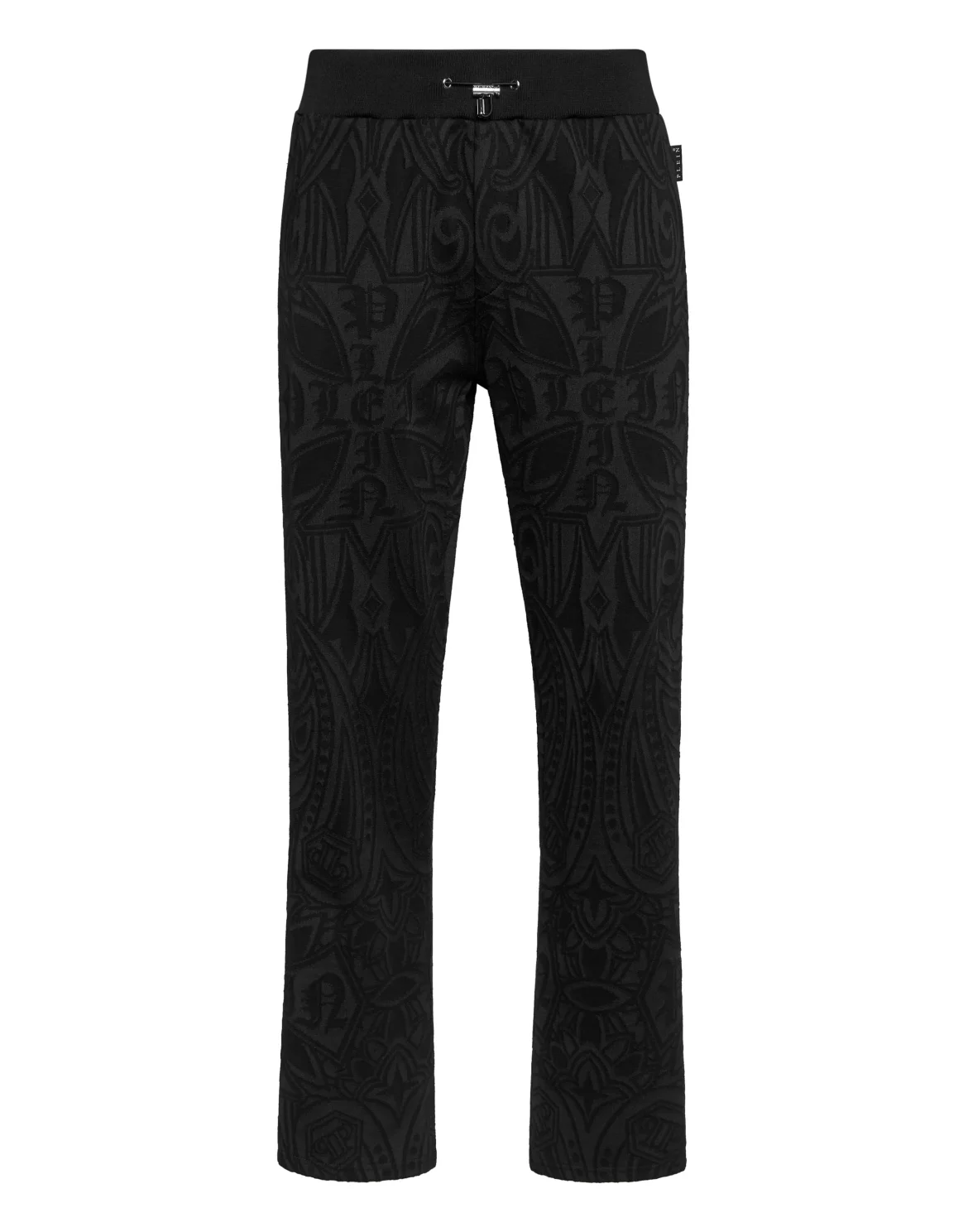 Buttoned-up Jacquard Jogging Pants Chrome Crest, цвет: Черный