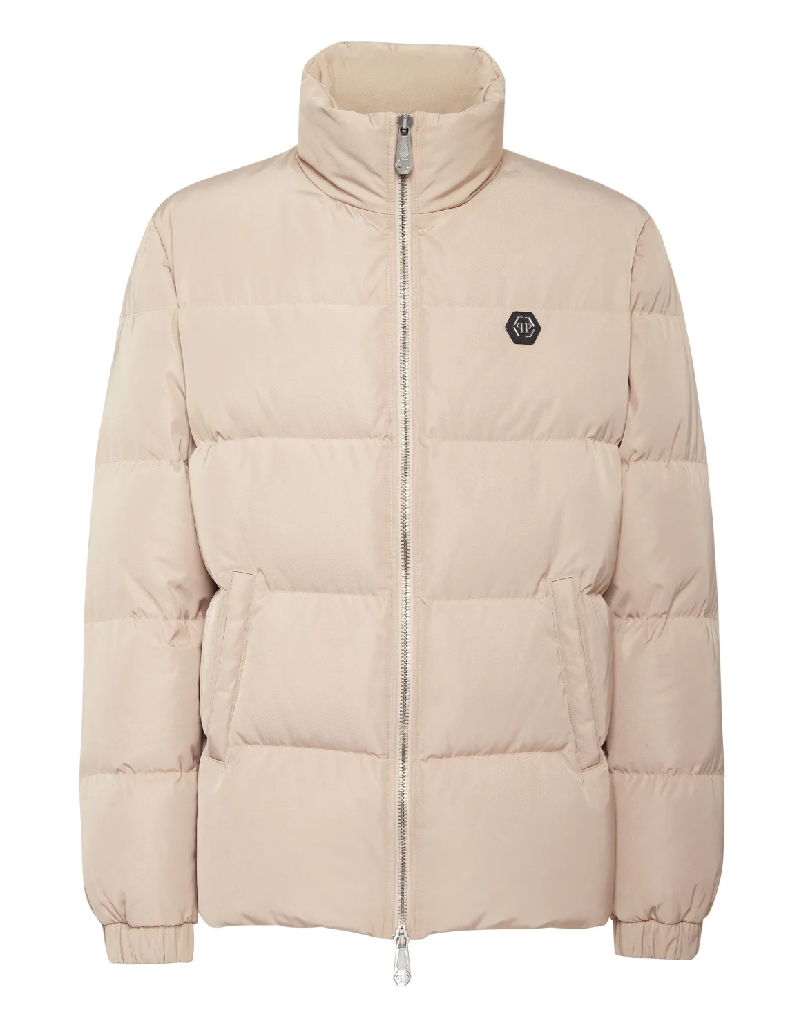 Nylon Puffer Jacket Late Checkout, цвет: Бежевый