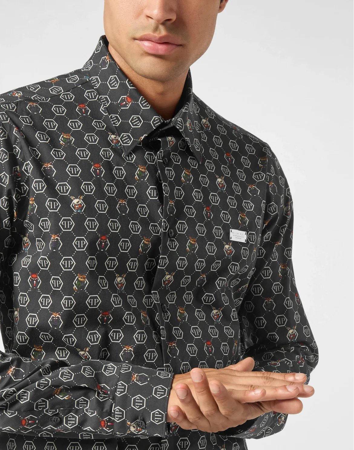 Sugar Daddy Cut Shirt Monogram Fairy, цвет: Черный