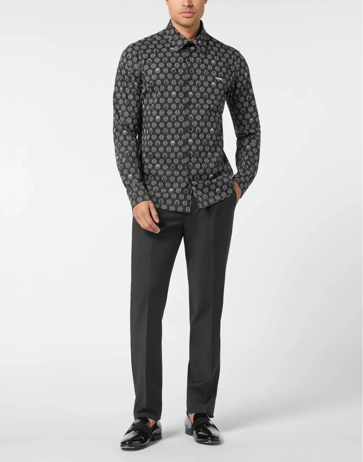 Sugar Daddy Cut Shirt Monogram Fairy, цвет: Черный