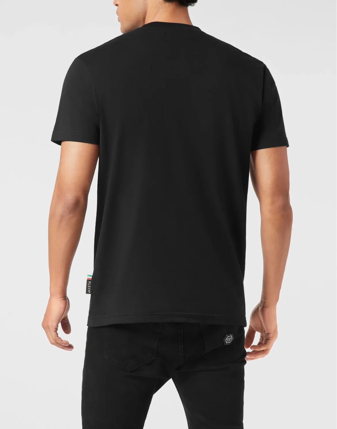 Round Neck T-Shirt Plein Fox, цвет: Черный
