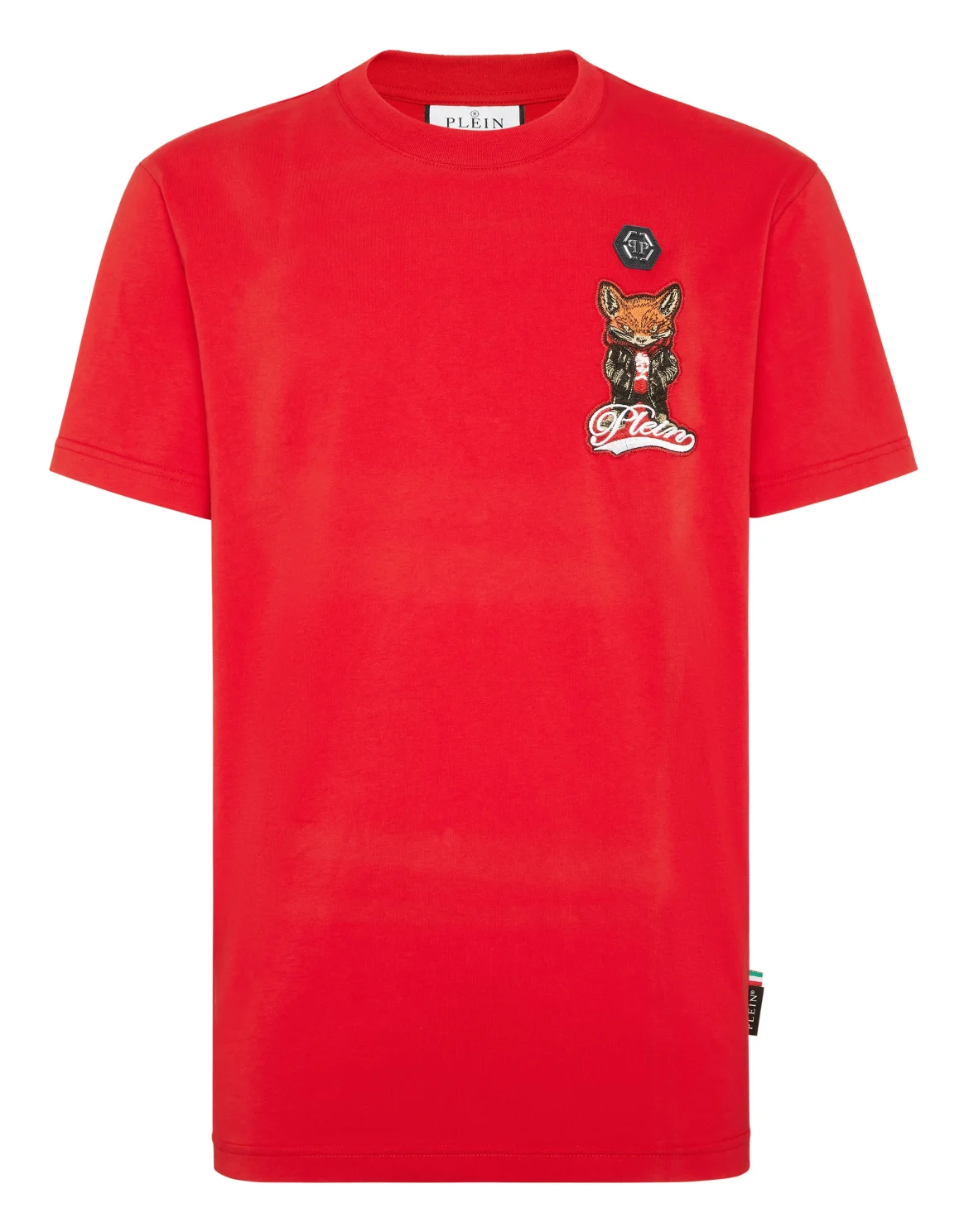 Round Neck T-Shirt Plein Fox, цвет: Красный