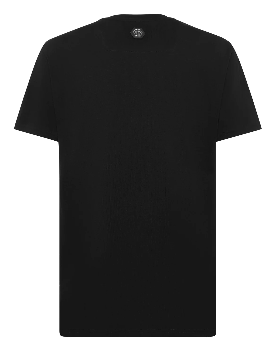 Round Neck T-Shirt Plein Cross Stones, цвет: Черный
