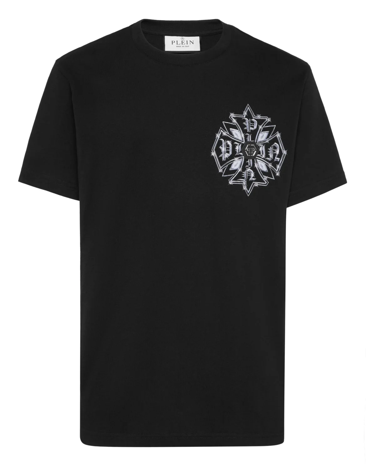 Round Neck T-Shirt Truck Gothic Plein, цвет: Черный
