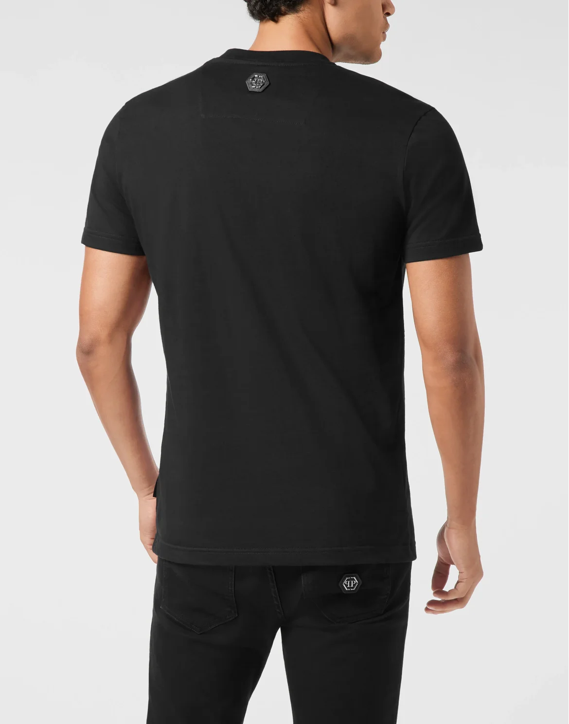 Round Neck T-Shirt Beer Skull, цвет: Черный