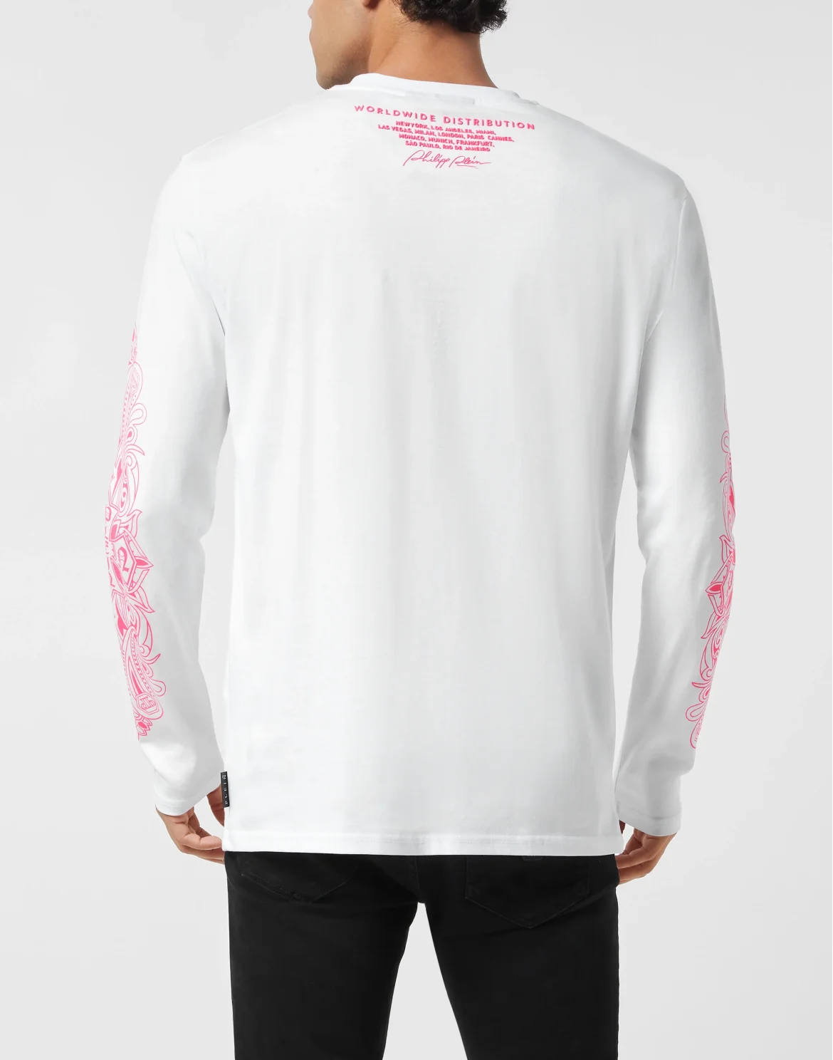 Long Sleeve T-Shirt Chrome Crest, цвет: Розовый