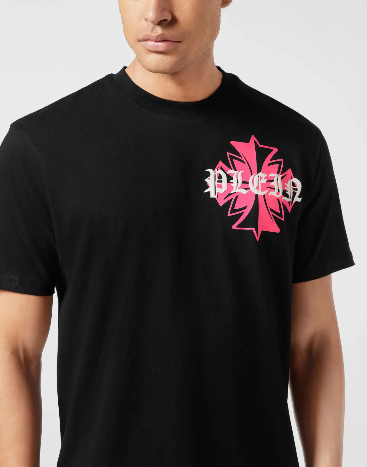 Round Neck T-Shirt Worldvide Crest Mini, цвет: Черный