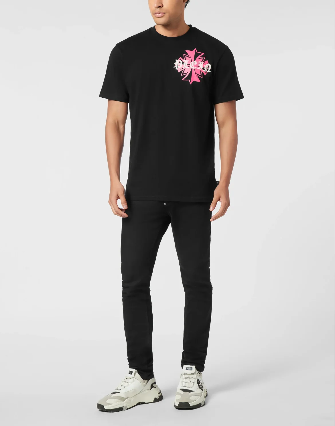Round Neck T-Shirt Worldvide Crest Mini, цвет: Черный